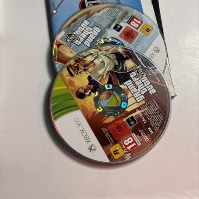 Grand Theft Auto V (Microsoft Xbox 360, 2013) Manual Map PAL