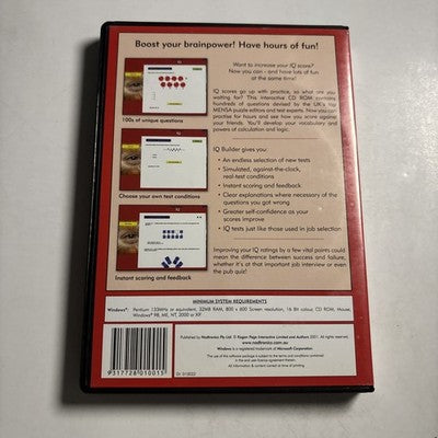 IQ Builder - Boost Your Brainpower PC CDROM