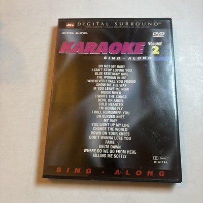Karaoke Volume 2 Sing Along (DVD, 1999) All Regions
