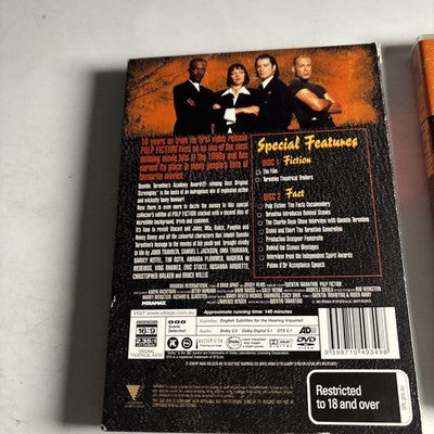 Pulp Fiction (10th Anniversary Special Edition, DVD, 1994) Region 4