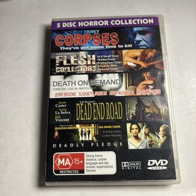 Corpses / Flesh Collectors / Death On Demand / Dead End Road / Deadly Pledge DVD