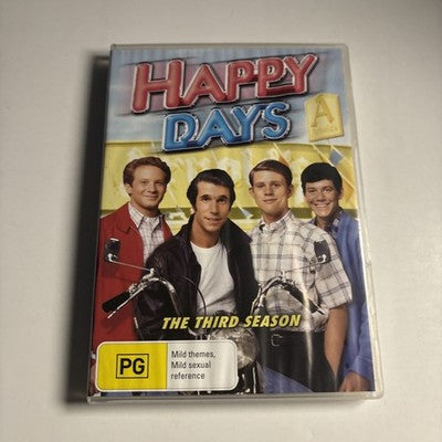 Happy Days : Season 3 (DVD, 1975) Region 4 NEW