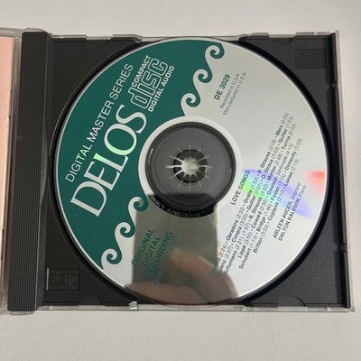Arleen Auger & Dalton Baldwin – Love Songs (CD, 1992) US DE 3029 — D/CD 3029