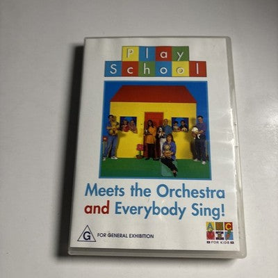 Play School - Everybody Sing! / Meets the Orchestra (DVD, 1995) Region 4