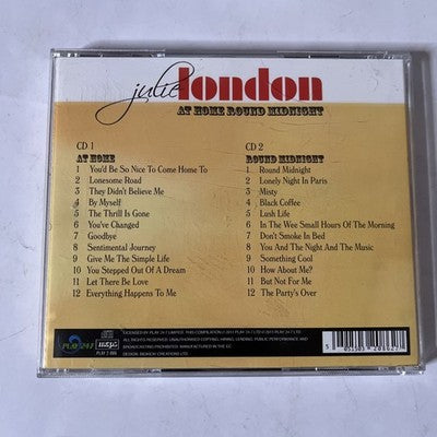 Julie London – At Home / Round Midnight (CD, 2011, 2-Disc)