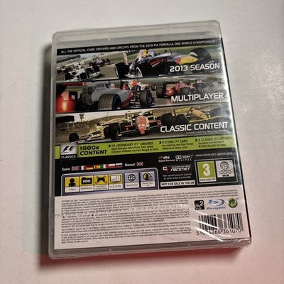 F1 Formula 1 2013 Sony PS3 *New Sealed*