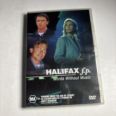 Halifax F.P - Words Without Music (DVD, 1995) Region 4