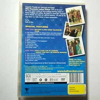 Da Kath & Kim Code / Live In London-Uncut (DVD, 2008) Region 4