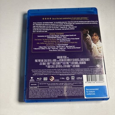 Prince: Purple Rain (Blu-ray, 1984) Region B