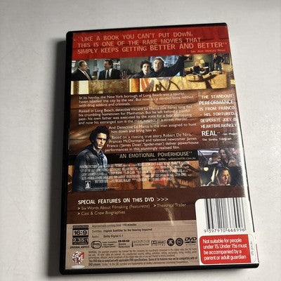 City by the Sea (DVD, 2001) Robert De Niro Region 4
