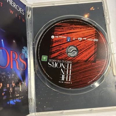 Here's to the Heroes - A Night with the Ten Tenors (DVD, 2004) Region 4,2