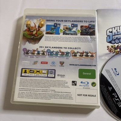 Skylanders Spyros Adventure Sony PlayStation 3 PS3 Complete With Manual