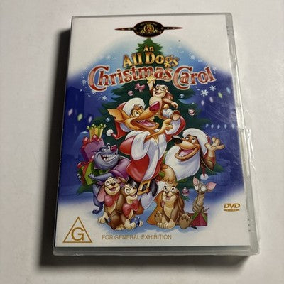 An All Dogs Christmas Carol (DVD, 1998) Region 4 *New Sealed*