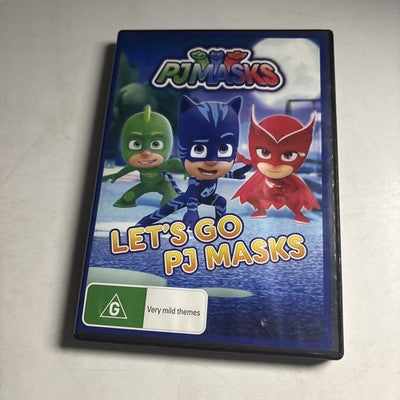 Pj Masks - Let's Go (DVD, 2017) Region 4