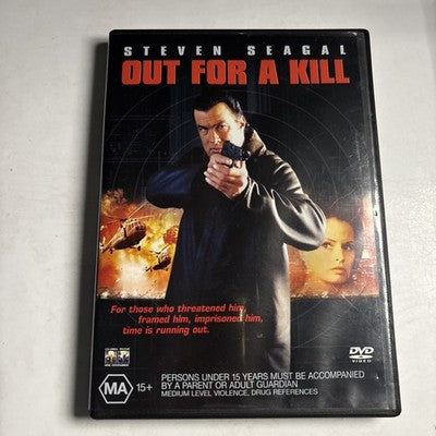 Out for a Kill (DVD, 2003) Steven Seagal Region 4