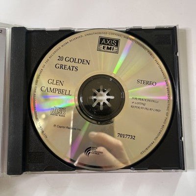 Glen Campbell - Twenty Golden Greats (CD, 1990) Album