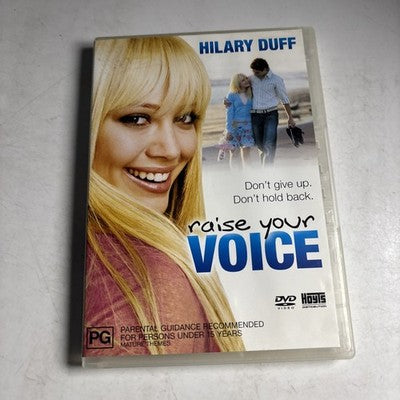 Raise Your Voice (DVD, 2004) Hilary Duff Region 4