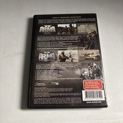 ARMA  II Combined Operations PC Game DVD-ROM + Manual