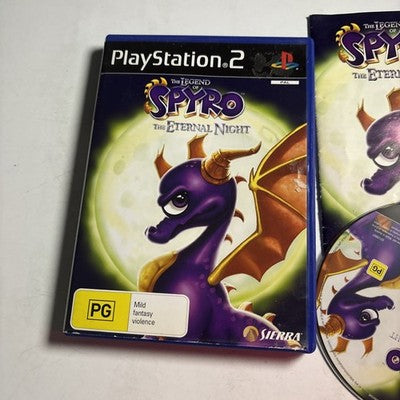 The Legend of Spyro: The Eternal Night (PS2) Manaul PAL