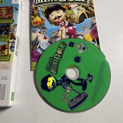 Carnival Games Mini Golf Nintendo Wii - Complete with Manual PAL