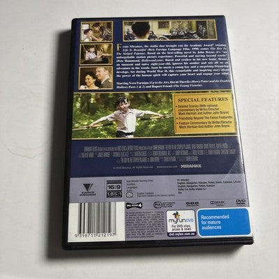 The Boy in the Striped Pyjamas (DVD, 2008) Vera Farmiga, Region 4