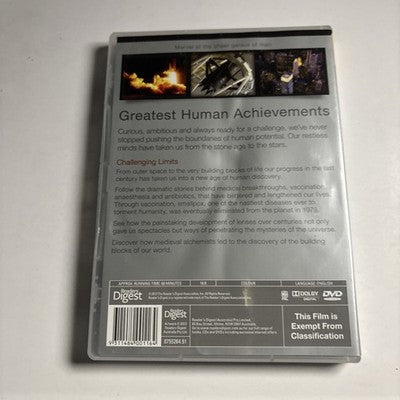 Greatest Human Achievements: Challenging Limits (DVD, 2013) All Regions NEW
