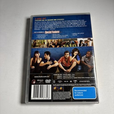 New Girl : Season 1 (DVD, 2011) Region 4 NEW
