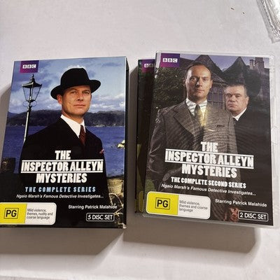 The Inspector Alleyn Mysteries - The Complete Series (DVD, 1993 5-Disc) Region 4