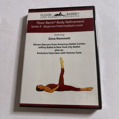 Floor-Barre Body Refinement: Series 2 Beginner/Intermediate Level DVD NEW