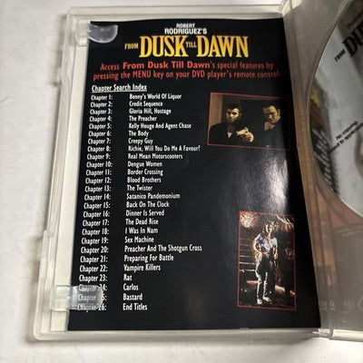 From Dusk Till Dawn (Special Edition, DVD, 1995) George Clooney, Region 4