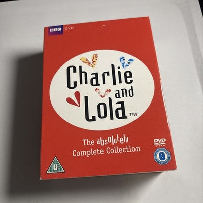 Charlie and Lola: Absolutely Complete Collection DVD Region 4,2 *Missing 2-Disc*