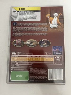 The Aristocats (Special Edition, DVD, 1970) Disney Animated Film Region 4
