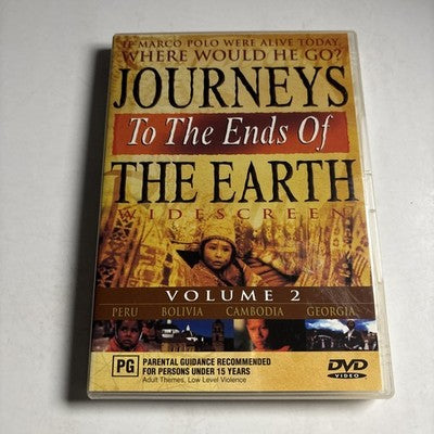 Journeys to the Ends Of the Earth : Vol 2 (DVD, 2001) Region 4 NEW