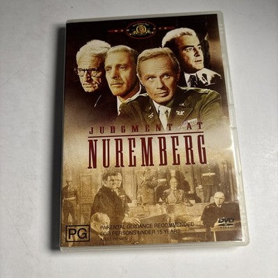 Judgement at Nuremburg (DVD, 1961) Spencer Tracy, Burt Lancaster Region 4 NEW