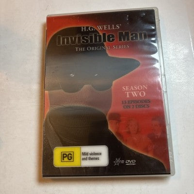 The Invisible Man : Series 2 (DVD, 1958) Tim Turner All Regions NEW