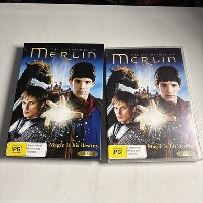 The Adventures of Merlin : Series 1 (DVD, 2008) John Hurt, Angel Coulby Region 4