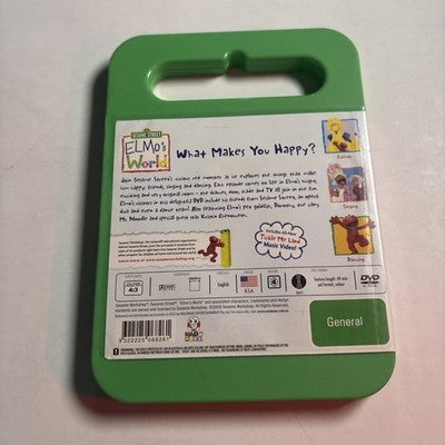 Sesame Street - Elmo's World What Makes You Happy? (DVD, 2007) Region 4