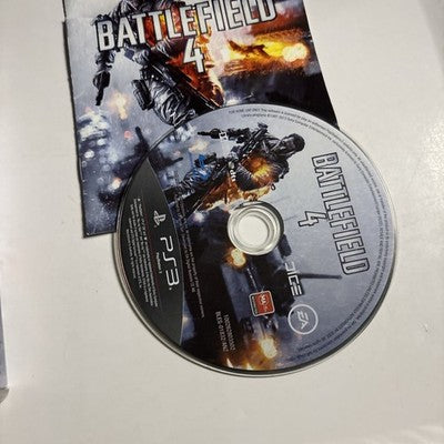 Battlefield 4 Sony PlayStation 3 PS3 Game Complete w/ Manual