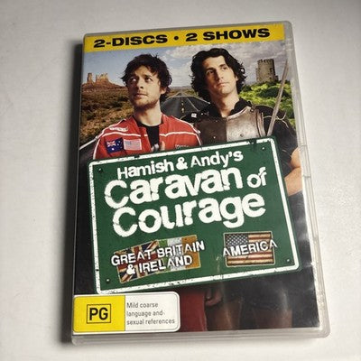 Hamish and Andy's Caravan of Courage (DVD, 2009) Region 4