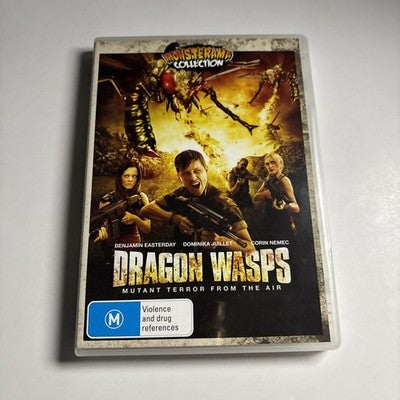 Dragon Wasps (DVD, 2012) Dominika Juillet, Benjamin Easterday, Region 4 NEW