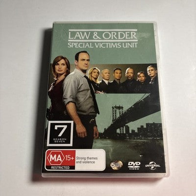 Law and Order - Special Victims Unit : Season 7 (DVD, 2005) Region 4,2