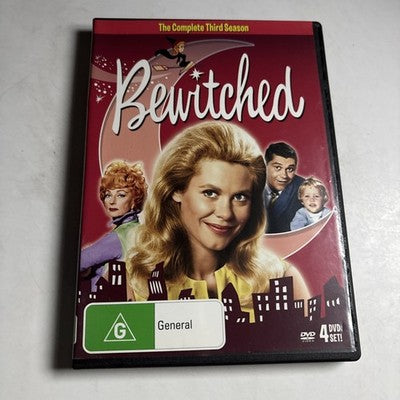 Bewitched : Season 3 (DVD, 1965, 4 Disc) Region 4 NEW