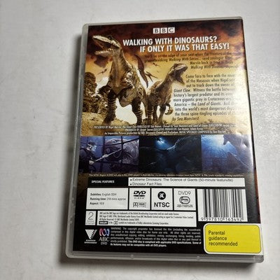 Chased by Dinosaurs (DVD, 2008) BBC Region 4