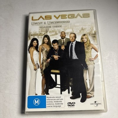 Las Vegas : Season 3 (DVD, 2004) Region 4,2