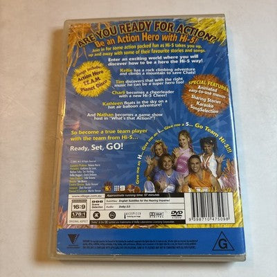 Hi-5 Action Heroes (DVD, 2005) Region 4