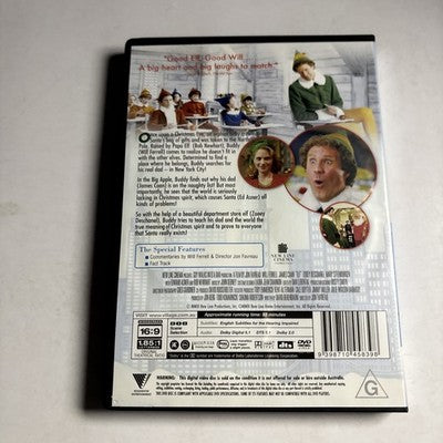 Elf (DVD, 2003) Will Ferrell, James Caan Region 4