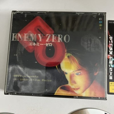 Enemy Zero SEGA Saturn SS NTSC-J JAPAN Survival Horror 1996 Game Complete