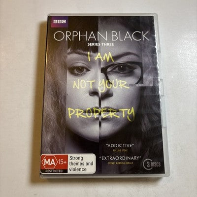 Orphan Black : Series 3 (DVD, 2015) Region 4 NEW