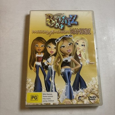 Bratz Passion 4 Fashion Diamondz (DVD, 2006) Region 4