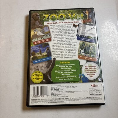 Zoo Vet PC CDROM Simulation Game